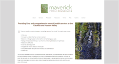 Desktop Screenshot of maverickfamilycounseling.com