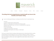 Tablet Screenshot of maverickfamilycounseling.com